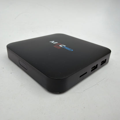 M9C Pro 4K Android TV Box 8GB Media Streamer with Power Adapter