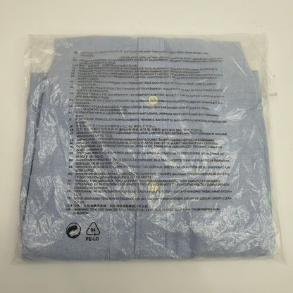 H&M Regular Fit Light Blue Oxford Button-Down Shirt, Size S