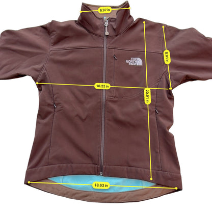 The North Face Apex Brown Softshell Jacket Women’s Small