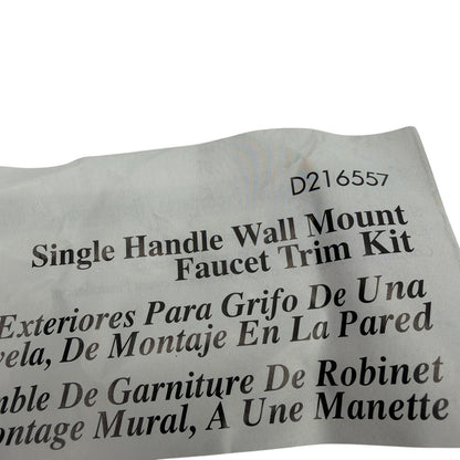 Danze D216557 Single Handle Wall Mount Faucet Trim Kit Tumbled Bronze – Missing