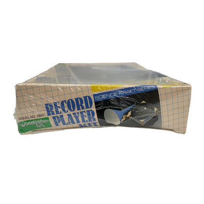 Woodkrafter Kits Science-Kraft Series Record Player Kit Model 16501 Sealed
