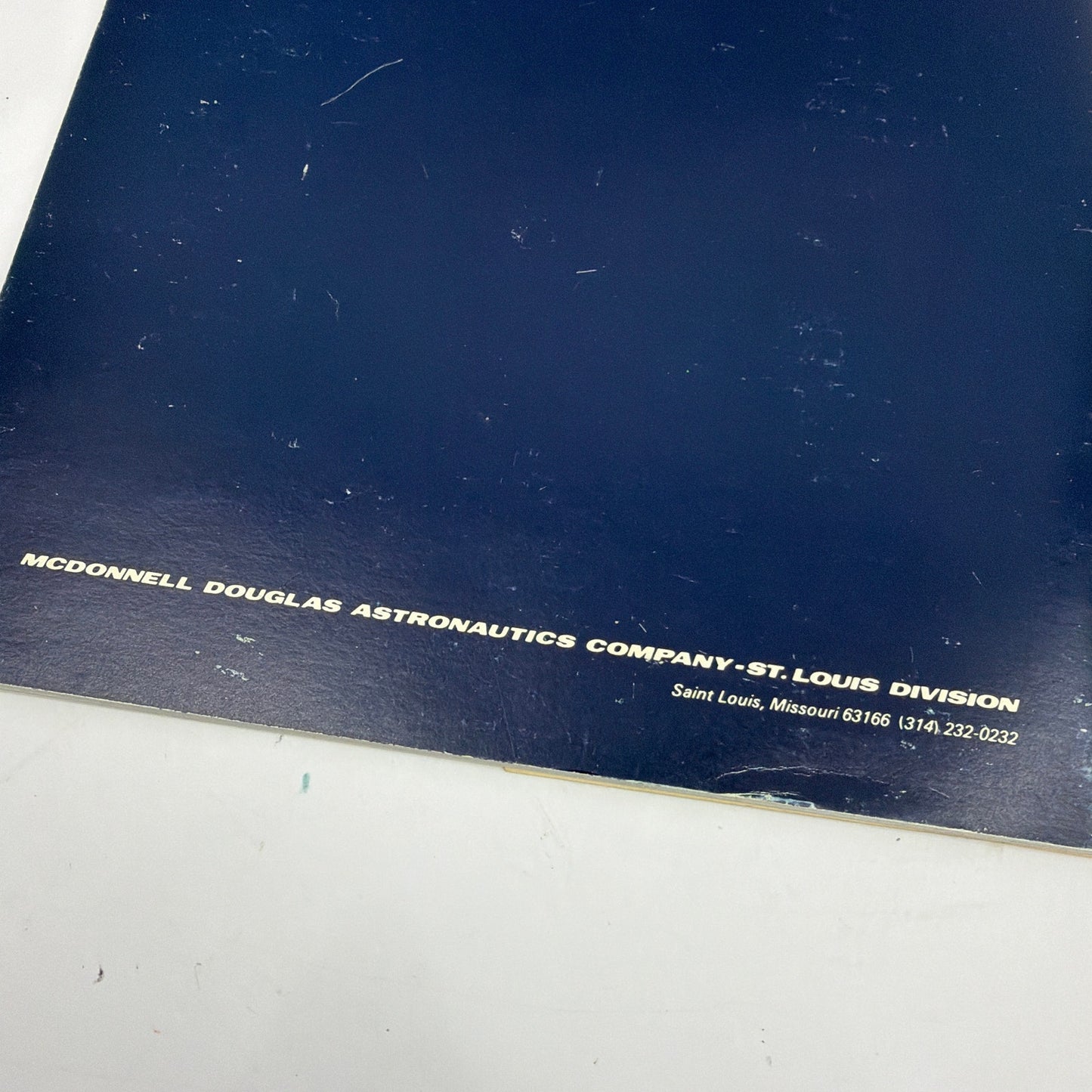 U.S. Navy Harpoon Surface Ships McDonnell Douglas Vintage Brochure Booklet