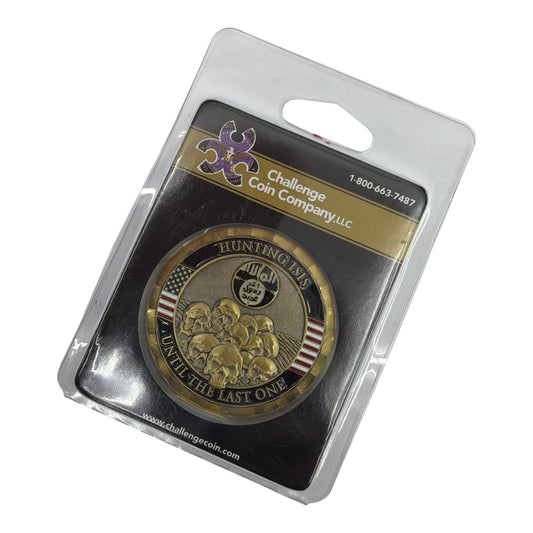 Challenge Coin Company Hunting ISIS Iraq CC-1752 Challenge Coin