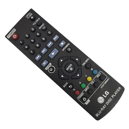LG Blu-ray Disc Player Remote Control AKB73896401 - Tested - No Battery Cover