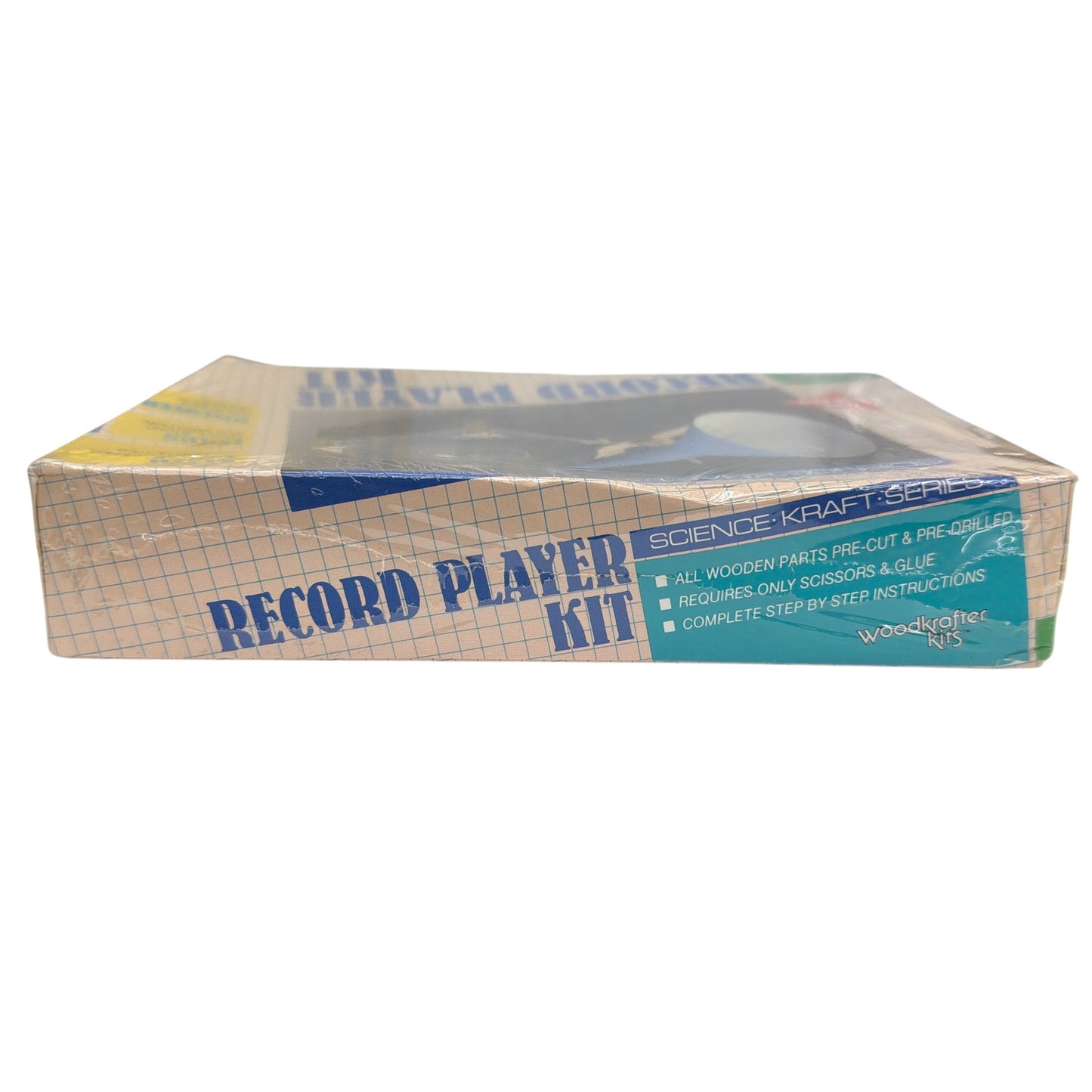 Woodkrafter Kits Science-Kraft Series Record Player Kit Model 16501 Sealed