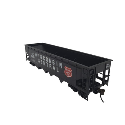 Bachmann HO Scale Wisconsin Central WC 88811 Coal Hopper Freight Car Black