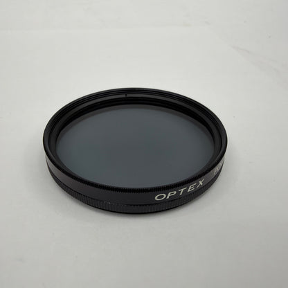 Optex 55mm Screw-In Polarizer Camera Lens Filter Black