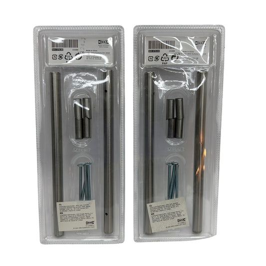 Lot of 2 IKEA KALLRÖR Stainless Steel Handles 213 mm 160 mm CC 503.570.02