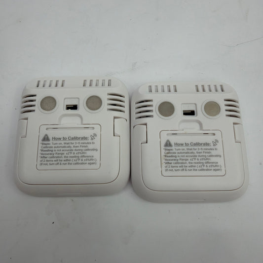 Antonki Digital Thermometer Hygrometer Indoor Temperature Humidity Monitor 2-Pak