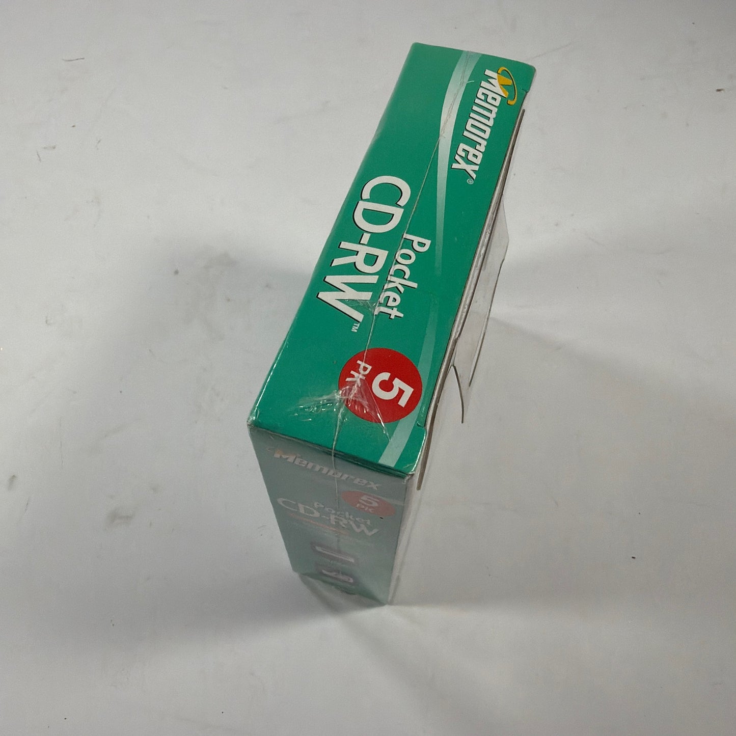 Memorex Pocket CD-RW Mini Discs 8cm 210MB 24min 4X 5-Pack Sealed