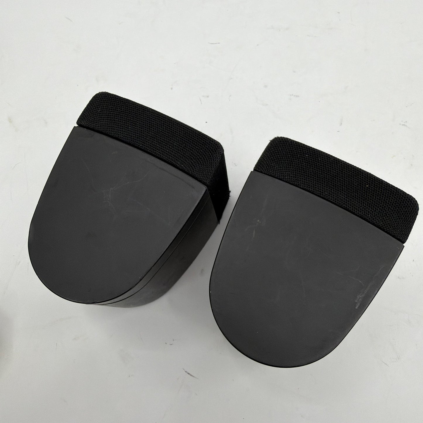 Bose Black Cube/Satellite Speakers Pair Tested Working Grilles Broken