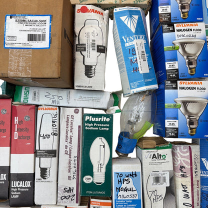 Large Mixed Lot HID / HPS / Metal Halide & Halogen Lamps + Ballasts – School Sur