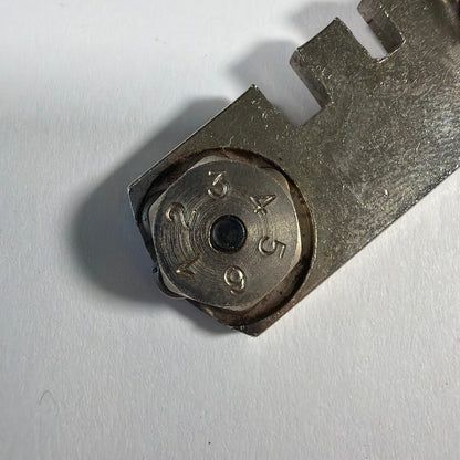 Vintage Veribor 6-Wheel Glass Cutter Red Handle Made in Germany