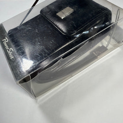 Canon PowerShot Deluxe Leather Case PSC-55 Black with Wrist Strap