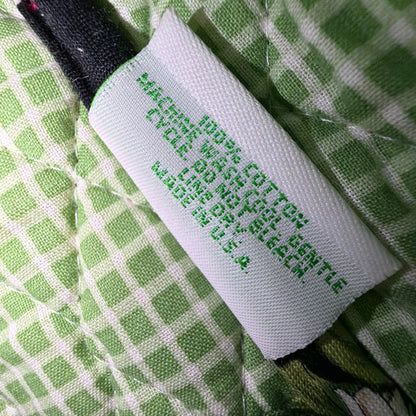 Vera Bradley Quilted Shoulder Bag Floral Bow Print Approx 12x6x10