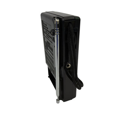 Panasonic RF-521 Portable AM FM Pocket Radio Tested No Battery Cover