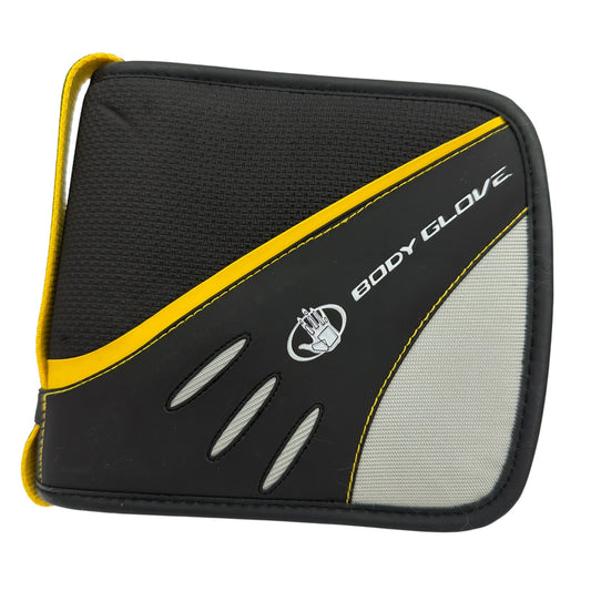 Body Glove Fellowes CD/DVD Zipper Wallet Case Black Yellow