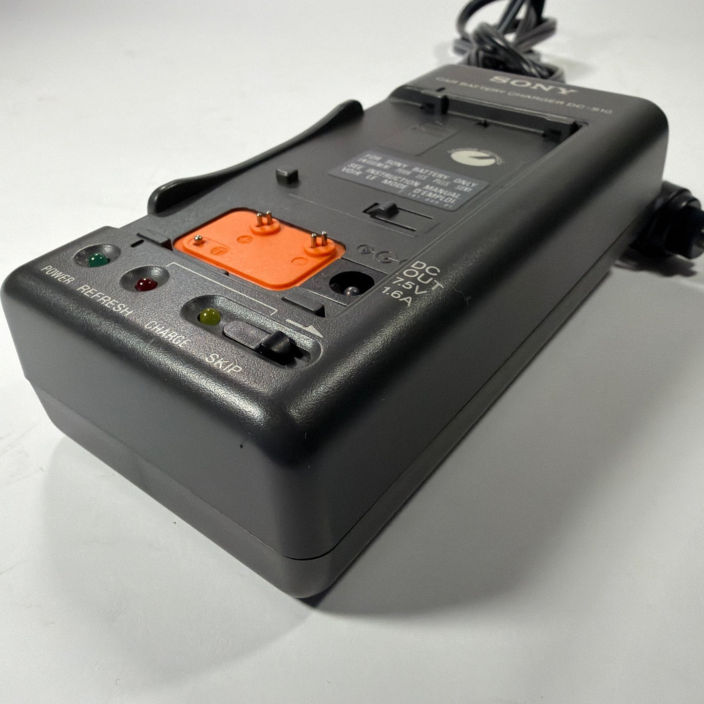 Sony DC-S10 Car Battery Charger for Video8 8mm Camcorders Tested Working