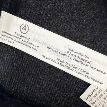 PowerA Nintendo Switch Lite NSL Stealth Carrying Case Black