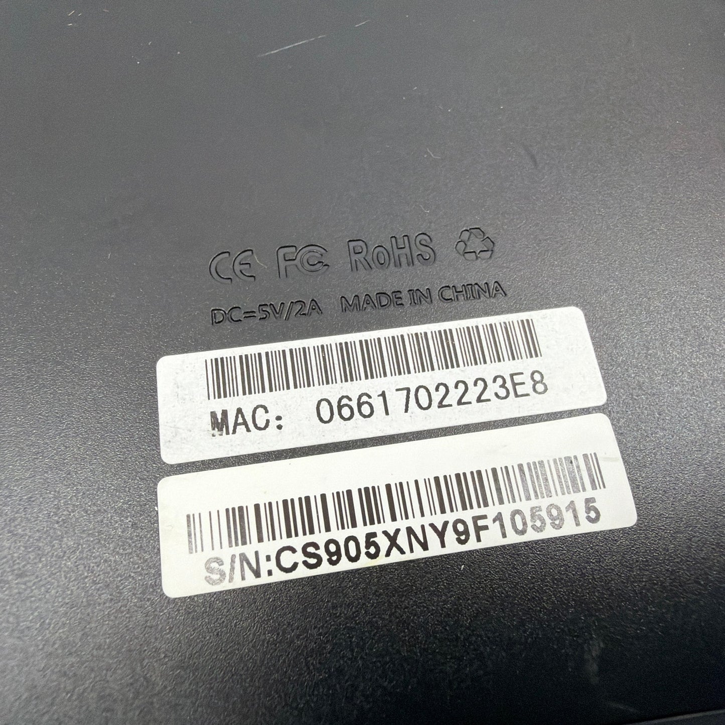 M9C Pro 4K Android TV Box 8GB Media Streamer with Power Adapter