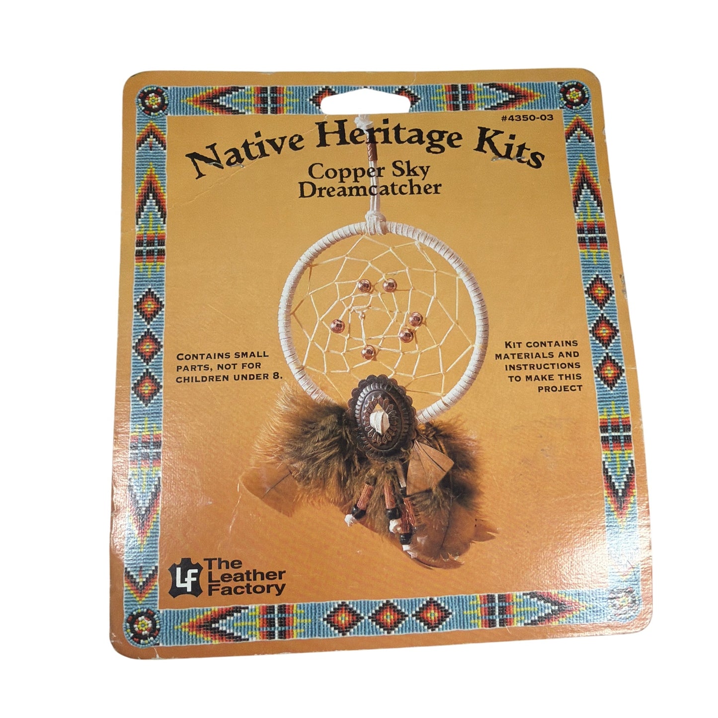 The Leather Factory Native Heritage Kits Copper Sky Dreamcatcher Kit 4350-03