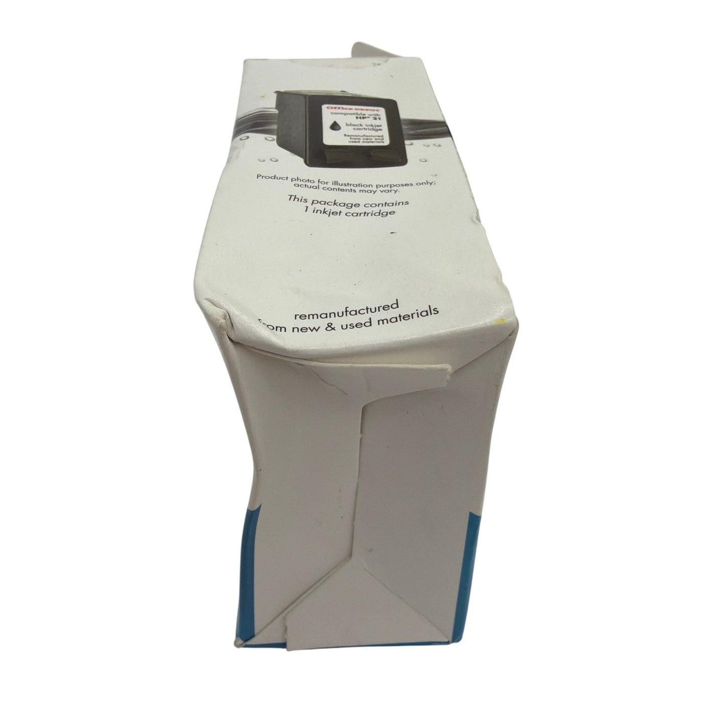 Office Depot Remanufactured Black Ink Cartridge for HP 21 OD221 – Sealed Box