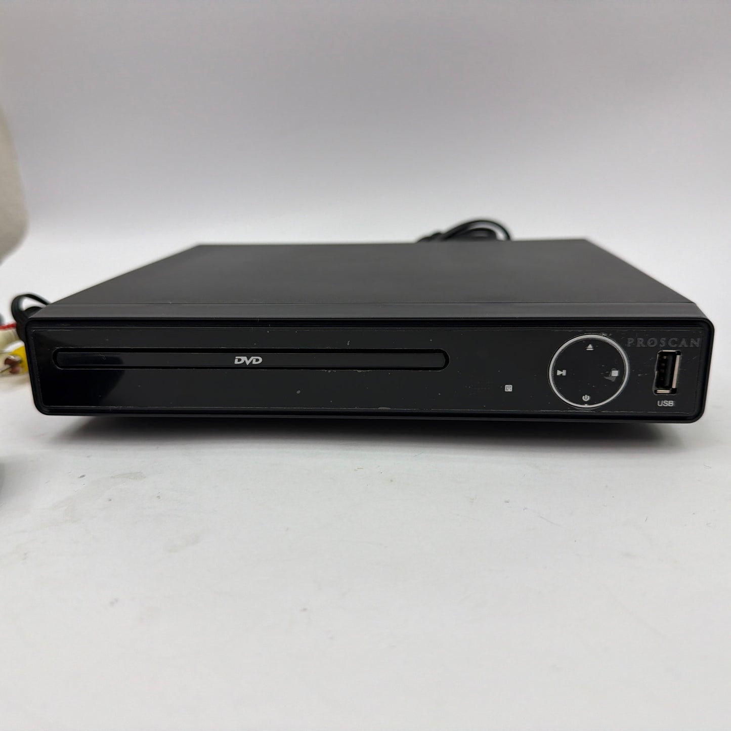 Proscan PDVD6670 DVD Player with HDMI USB Remote Power Cord and AV Cables