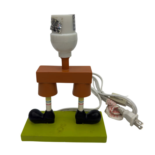 SpongeBob SquarePants Legs Novelty Table Lamp 8 in Tall Tested Working