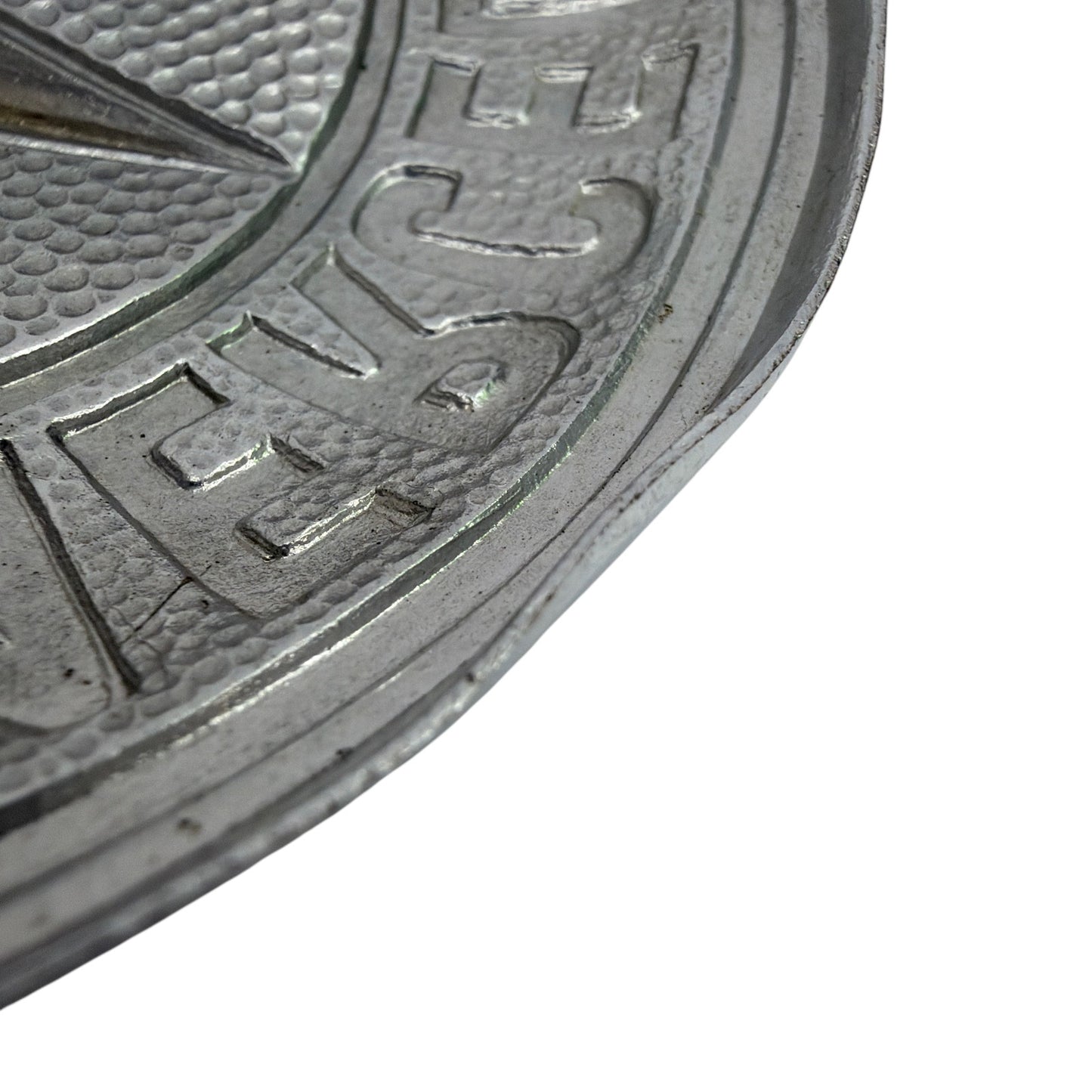 Mercedes-Benz Blue Enamel Metal Grille Badge Emblem 4.75"