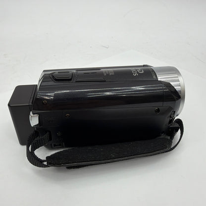Canon VIXIA HF R300 Camcorder Black Tested Working