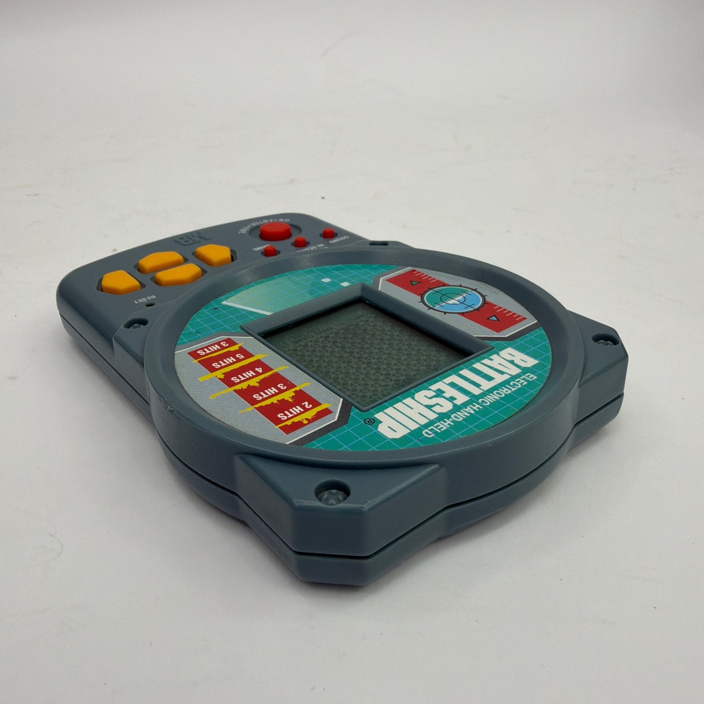 Milton Bradley Electronic Hand-Held Battleship LCD Game 4633 1995 Tested Working