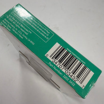 Memorex Pocket CD-RW Mini Discs 8cm 210MB 24min 4X 5-Pack Sealed