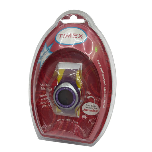 Timex Kids Digital Indiglo Animated Characters Watch T79141 Purple NIB