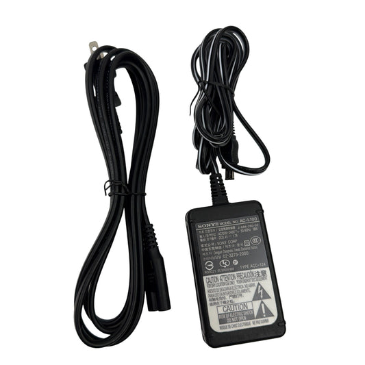 Sony AC-L100 AC Power Adapter Type ACC-124 with Cords Tested Working