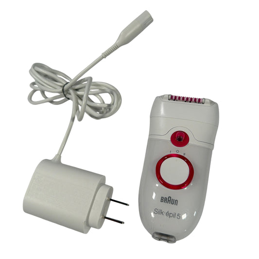 Braun Silk-épil 5 Epilator Type 5340 With Power Adapter Corded Only