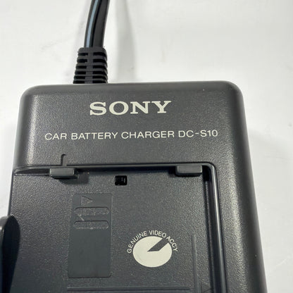 Sony DC-S10 Car Battery Charger for Video8 8mm Camcorders Tested Working