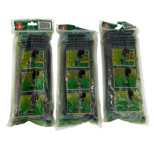 Lot of 3 Jobe’s Tree Care Products Large Stakes 9" (23 cm) 6-Pack BA-5250P USA