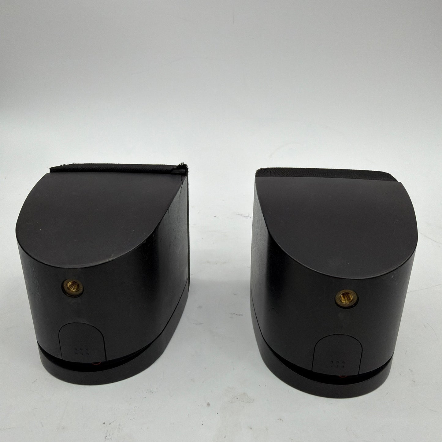 Bose Black Cube/Satellite Speakers Pair Tested Working Grilles Broken