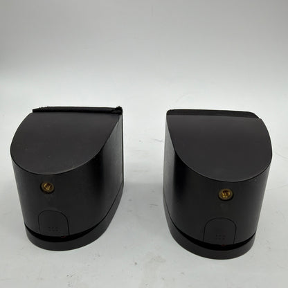 Bose Black Cube/Satellite Speakers Pair Tested Working Grilles Broken
