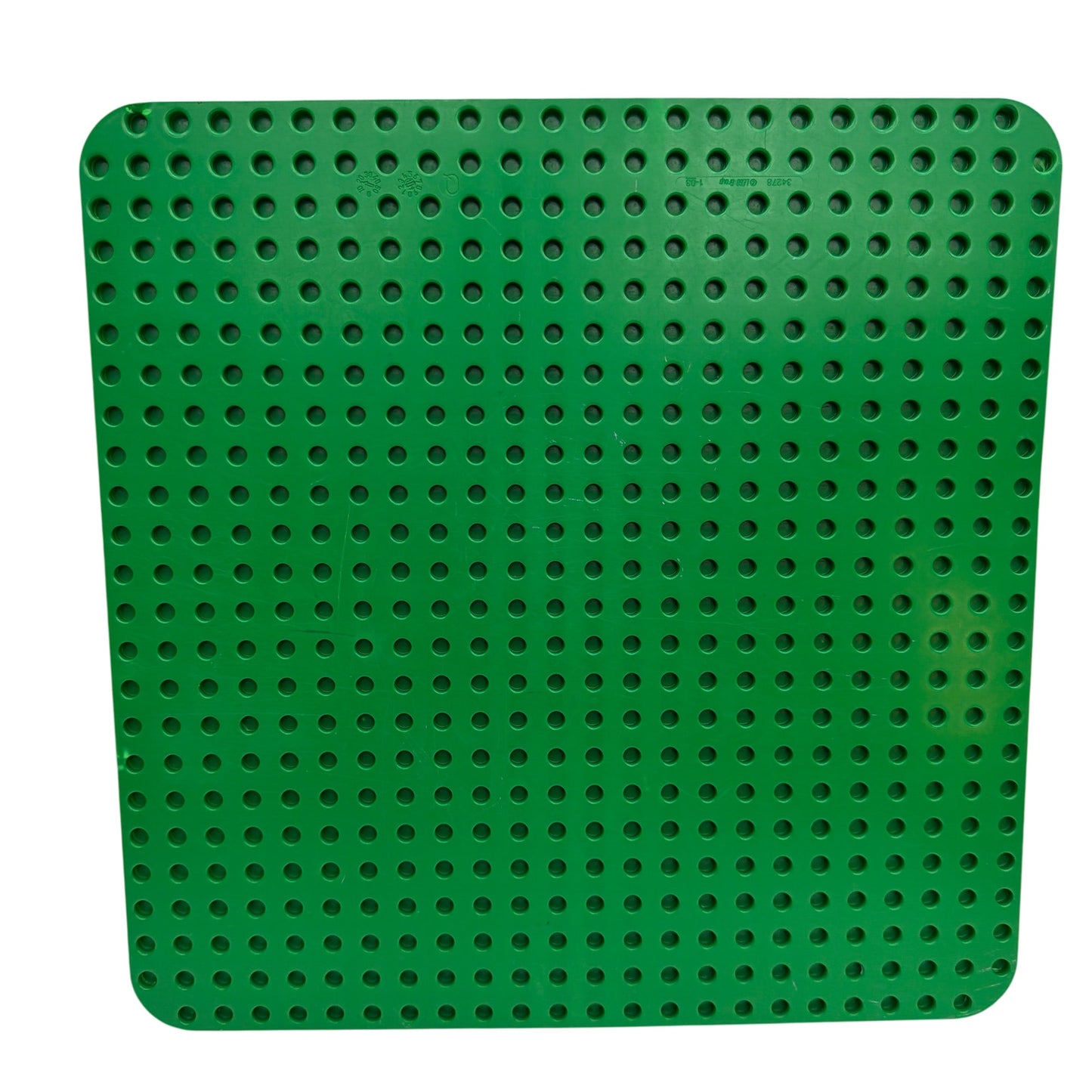 LEGO Duplo Large Green Baseplate 15" x 15" 34278 24x24 Round Corners