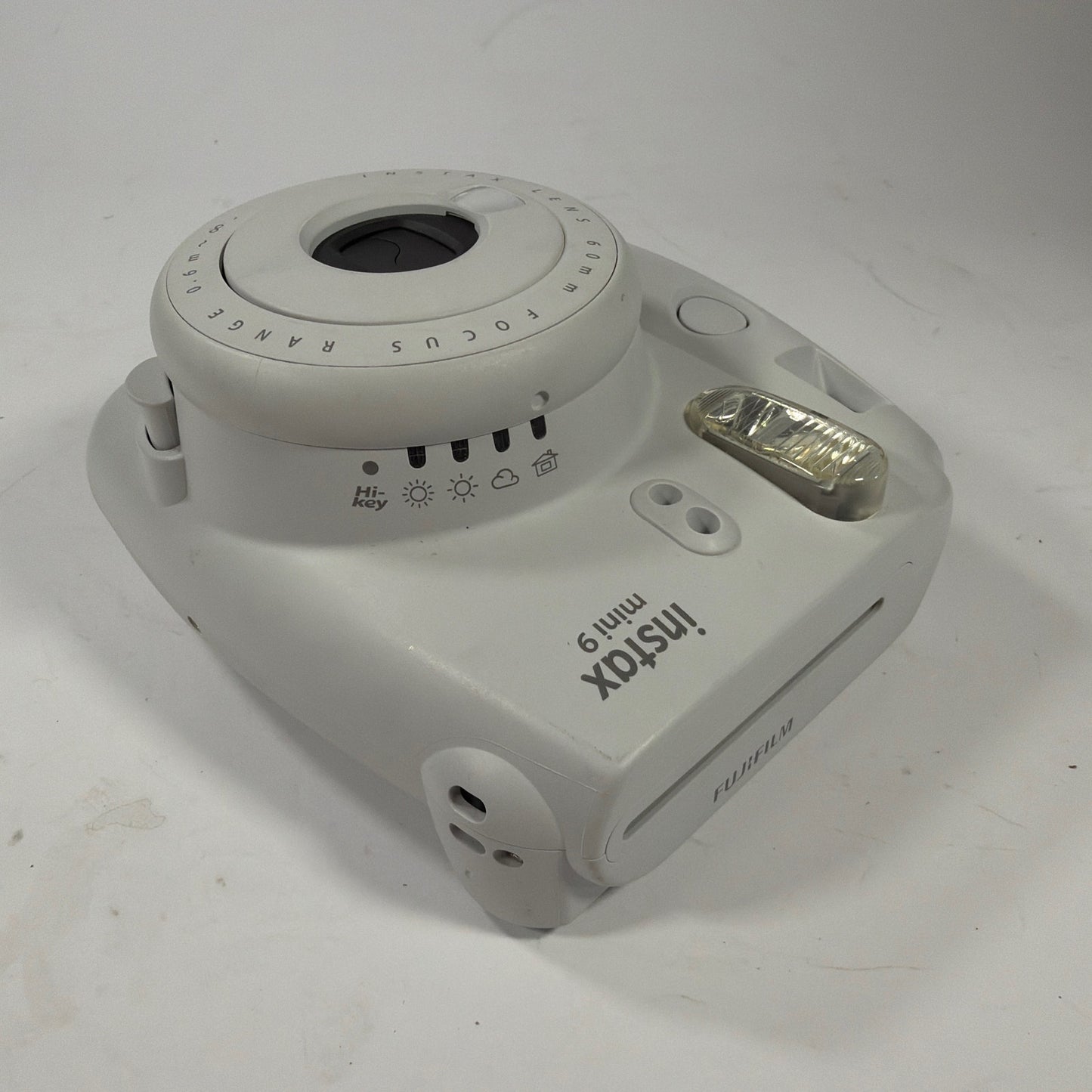 Fujifilm Instax Mini 9 Instant Film Camera Smokey White Tested Working