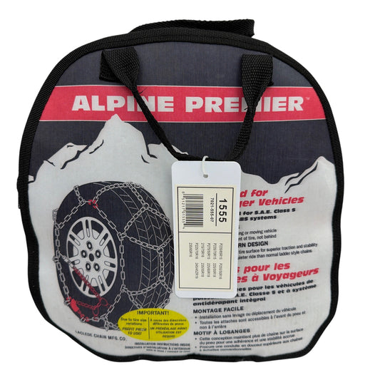 Laclede Alpine Premier 1555 Passenger Tire Chains 15"–19" Rim Les Schwab New