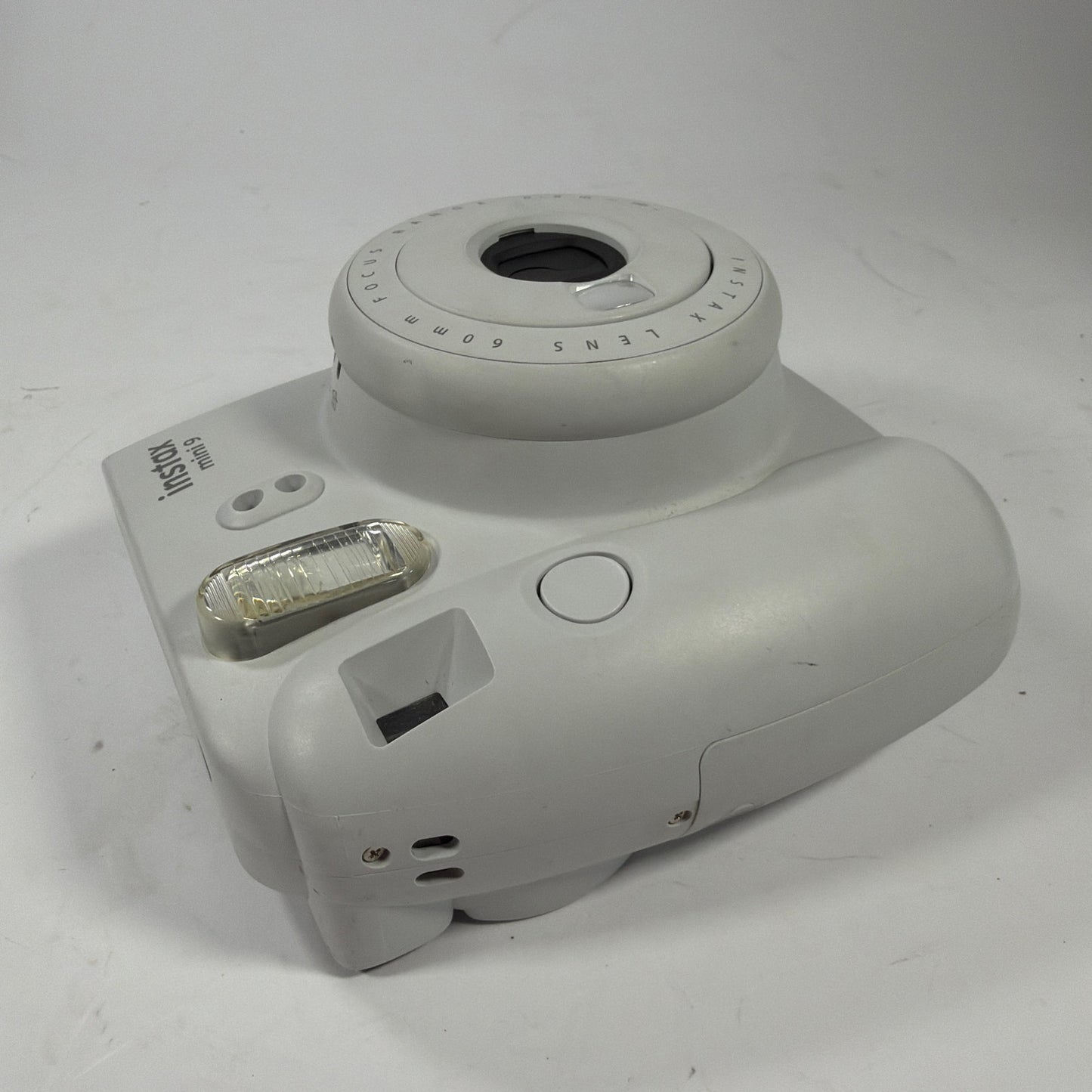 Fujifilm Instax Mini 9 Instant Film Camera Smokey White Tested Working