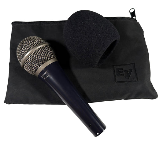 Electro-Voice EV Cobalt CO9 Dynamic Handheld Vocal Microphone Blue with Pouch