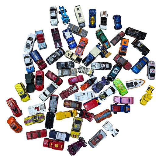 Vintage Hot Wheels & Matchbox Die-Cast Car Lot Approx 6 lb Mixed Loose Cars