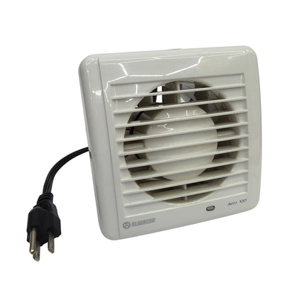 Blauberg Aero 100 100mm 120V Exhaust Vent Fan White