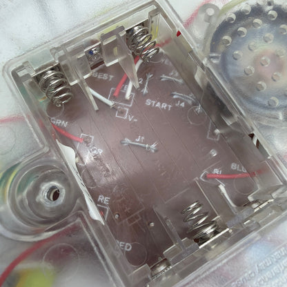 Hasbro Simon Electronic Memory Game Clear Translucent Tested Working