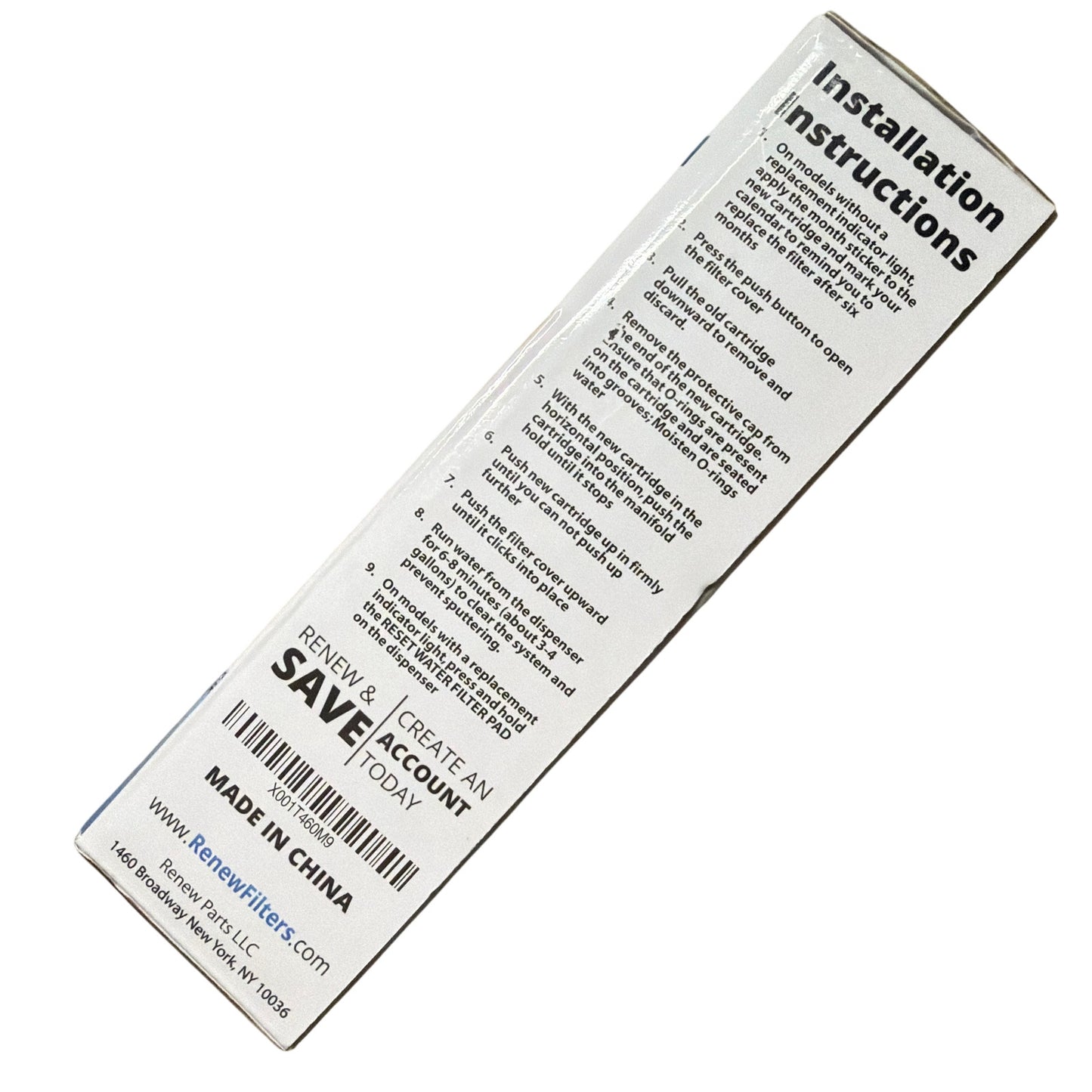 Renew 9690RNW Refrigerator Water Filter Compatible with LG LT700P / Kenmore