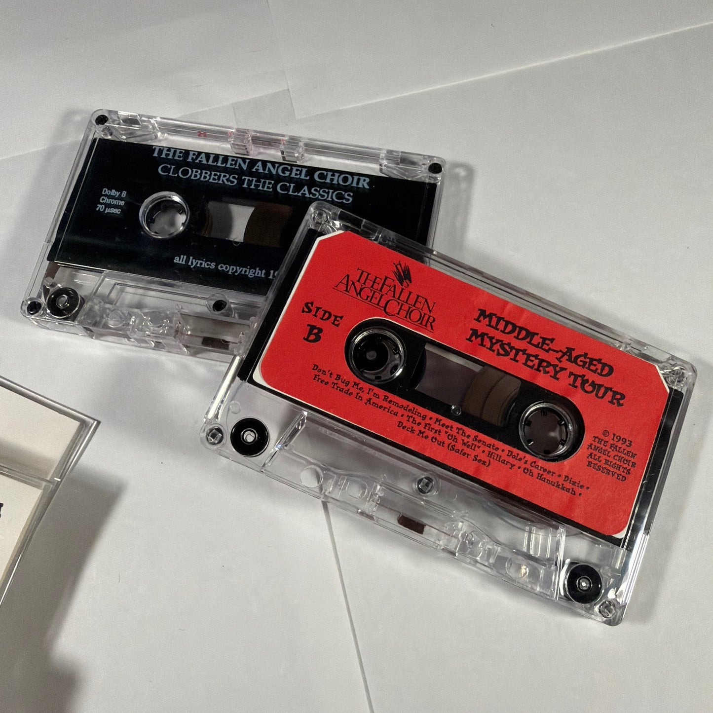 The Fallen Angel Choir Cassette Tape Lot Clobbers the Classics and Middle-Aged...