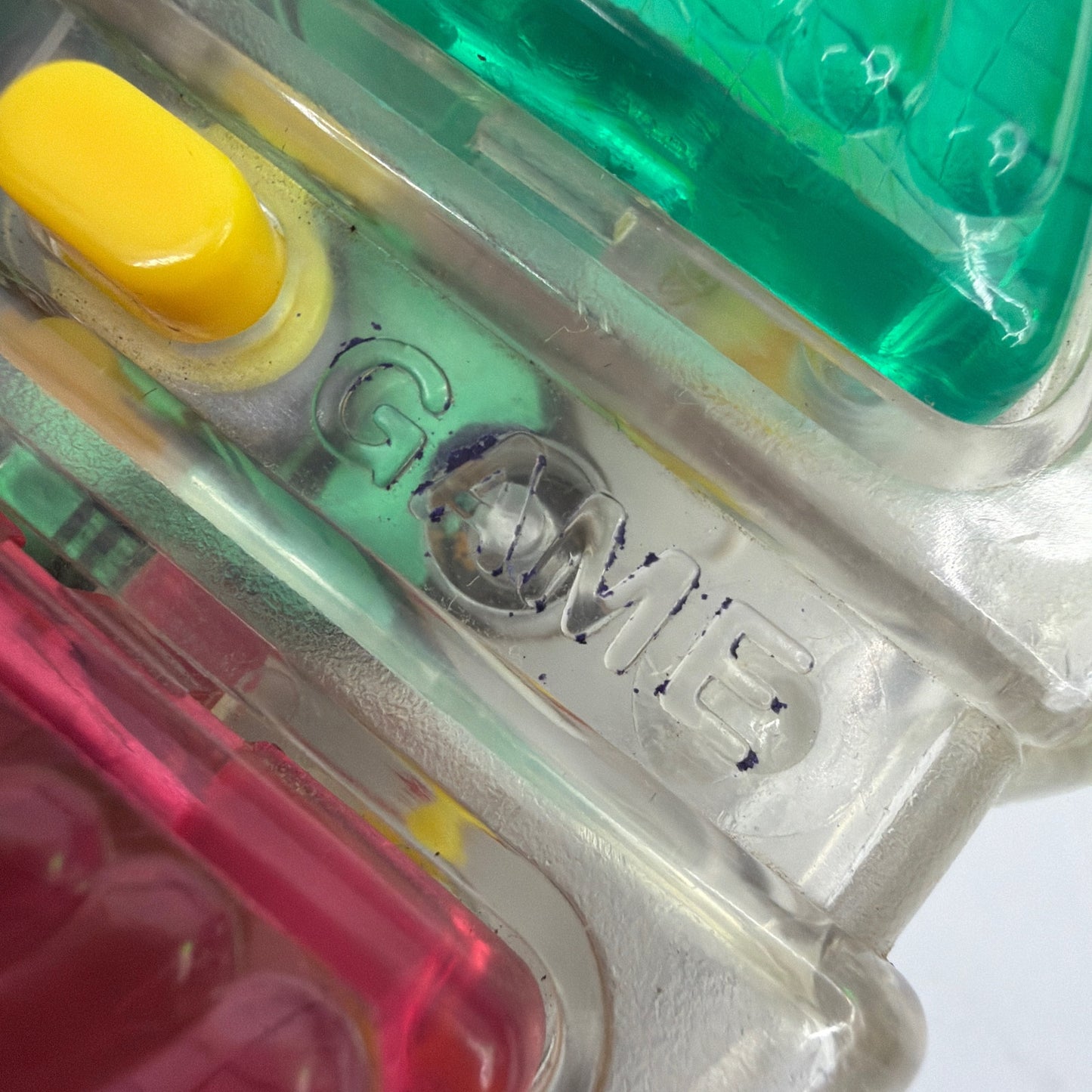 Hasbro Simon Electronic Memory Game Clear Translucent Tested Working